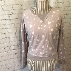 PinkRose Pajama Crop Shirt